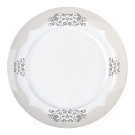 Prato Sobremesa 21,5cm Versa Perola Porcelana Germer